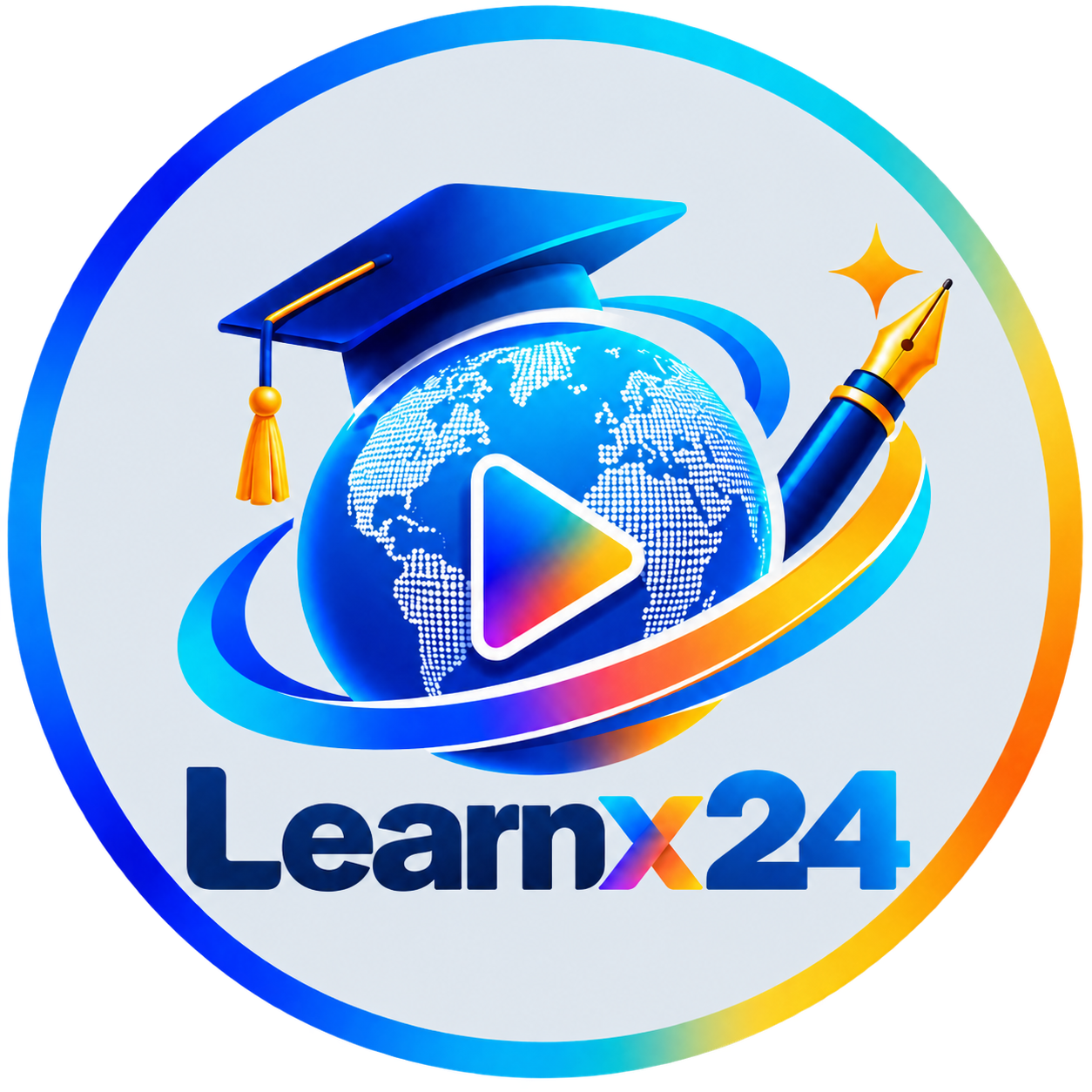 LearnX24 approved logo